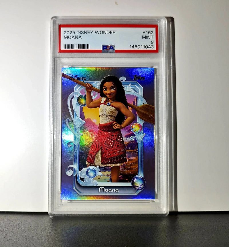 Moana 2025 Topps Disney Cartoon Princess #162 Card Moana PSA 9 MT - Non-Sports Card Single