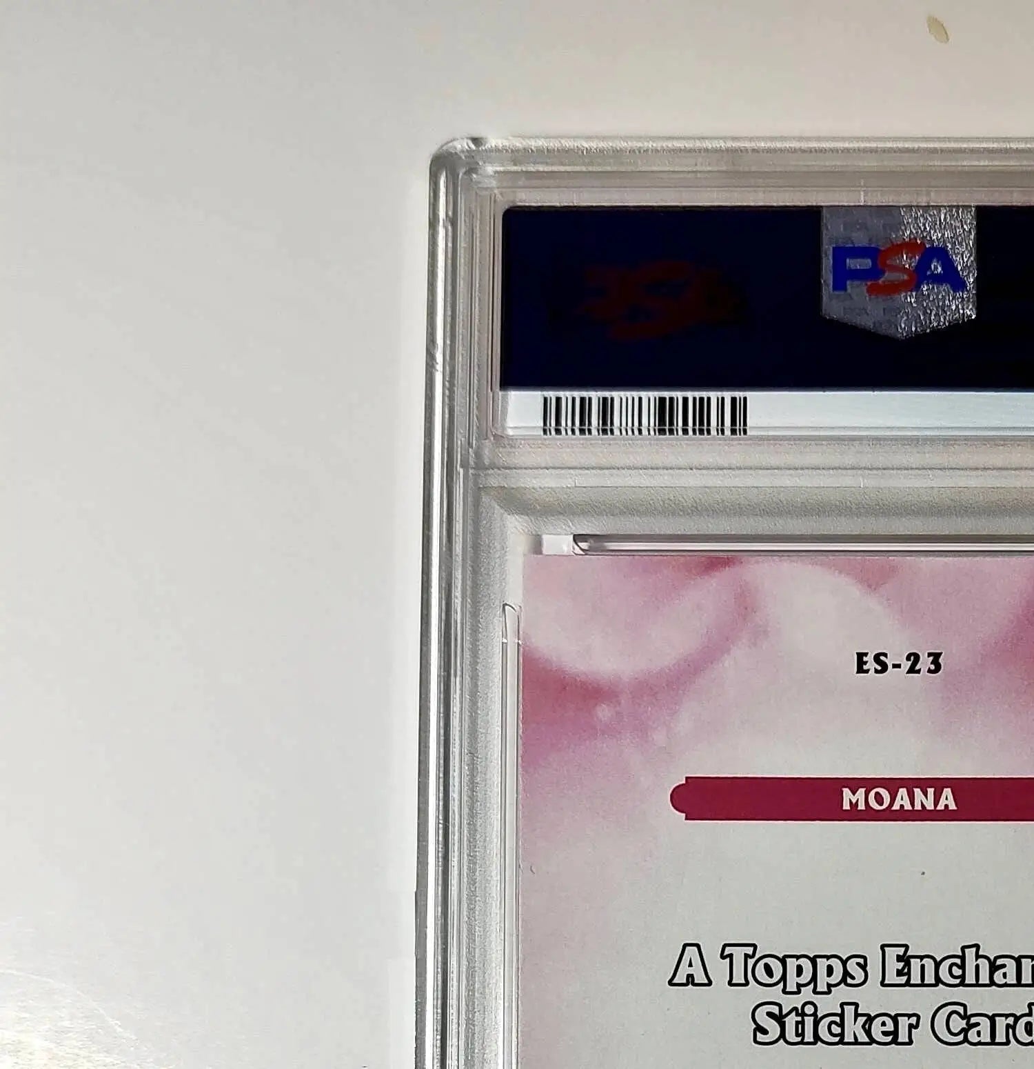Moana 2025 Topps Disney #ES-23 Enchanted Sticker Card Moana PSA 9 - Non-Sports Card Single