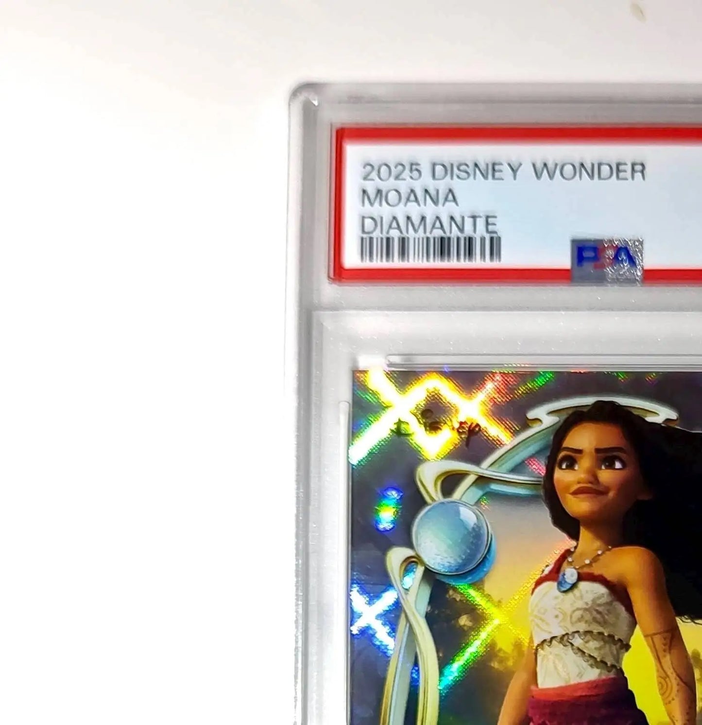 Moana 2025 Topps Disney Wonder #87 Winter Variant Card Moana PSA 9 - Non-Sports Card Single