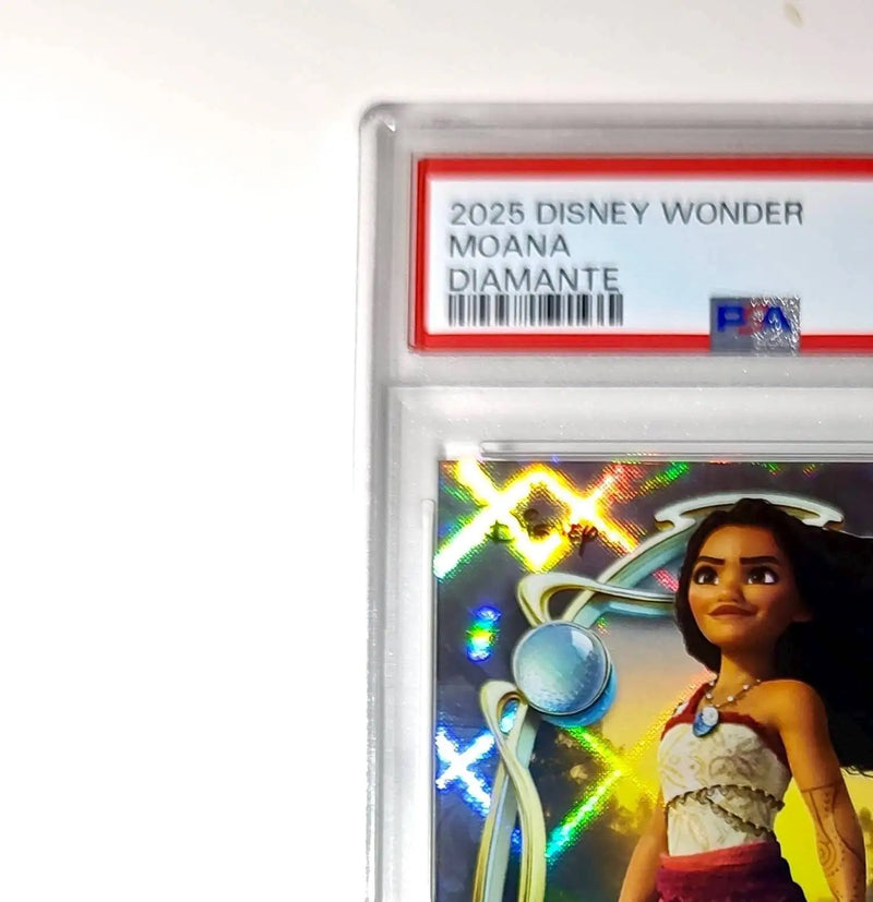 Moana 2025 Topps Disney Wonder #87 Winter Variant Card Moana PSA 9 - Non-Sports Card Single
