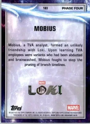 Mobius - 2025 Topps Chrome Marvel Studios - #103 - Non_sport - Non-Sports Card Single