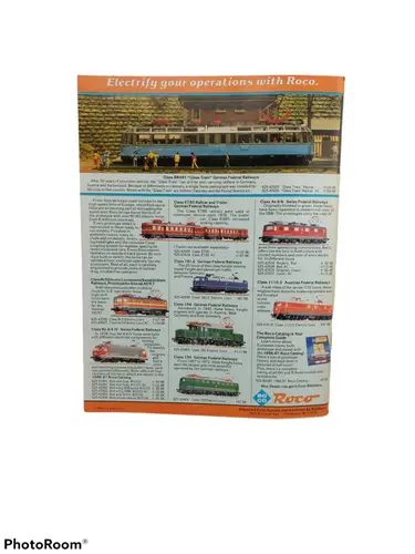 Model Railroader catalog showcasing Fabulous Franklin and Original Gloss model trains