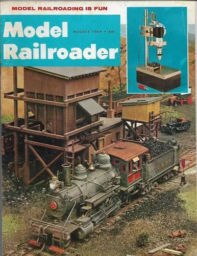 Model Railroader August 1969 (Model Railroading Is Fun) Magazine ID:33733 - Other