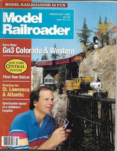 Model Railroader - February 1992 (Gn3 Colorado and Western) magazine - Other