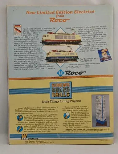 Vintage advertisement related to Fundy Northern Expands in Model Railroader July 1986