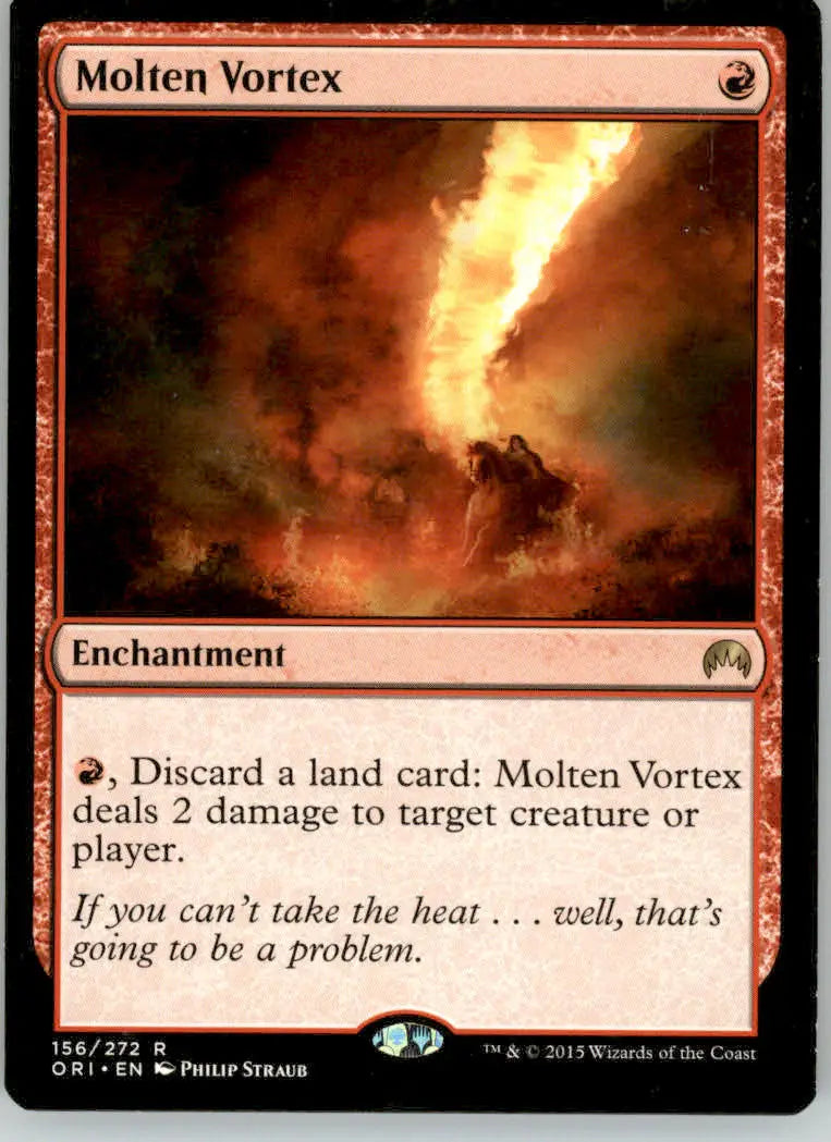 Molten Vortex - Magic Origins - 156 - LP Magic: The Gathering - Magic Card Single
