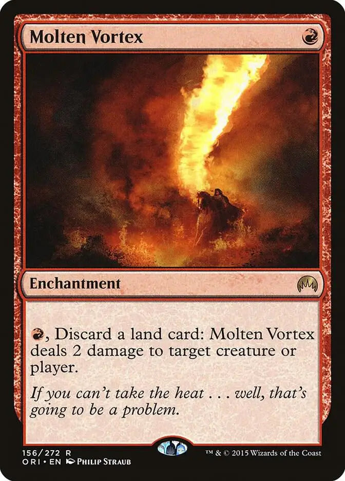 Molten Vortex - Magic Origins - 156 - LP Magic: The Gathering - Magic Card Single