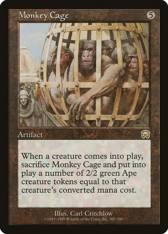 Monkey Cage [Mercadian Masques] - TCG Card Single