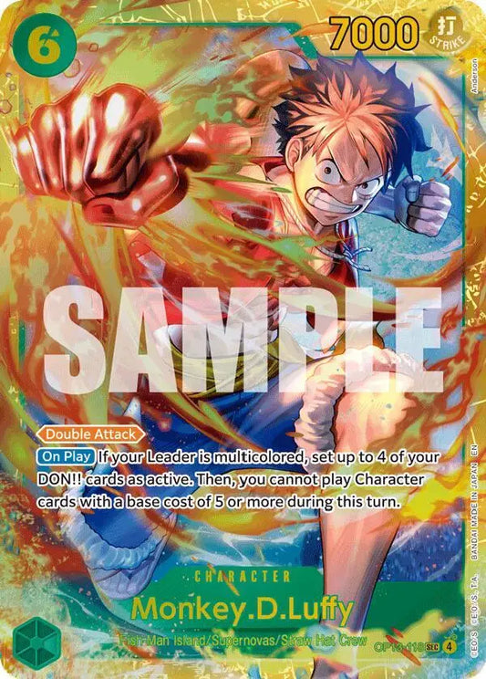 Monkey.D.Luffy (OP13-118) - Carrying On His Will (OP13) - One Piece Card Single