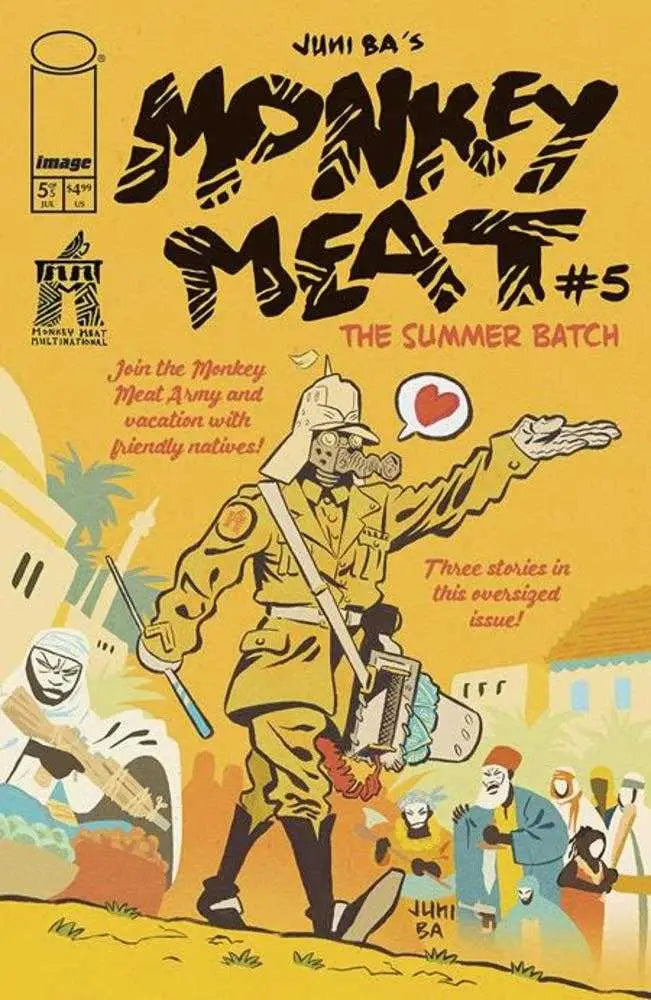 Monkey Meat The Summer Batch #5 (Of 5) - Comic Book