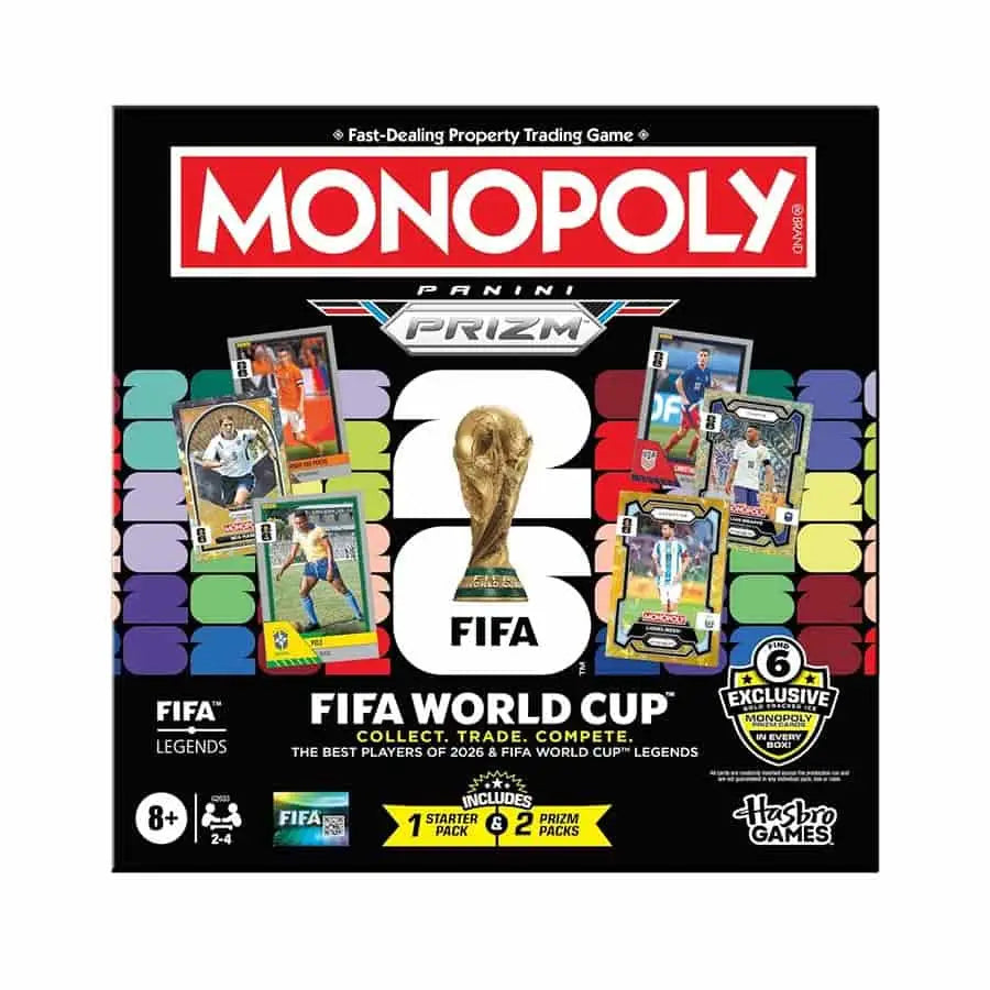 MONOPOLY®: Panini Prizm - Fifa World Cup - Board Game