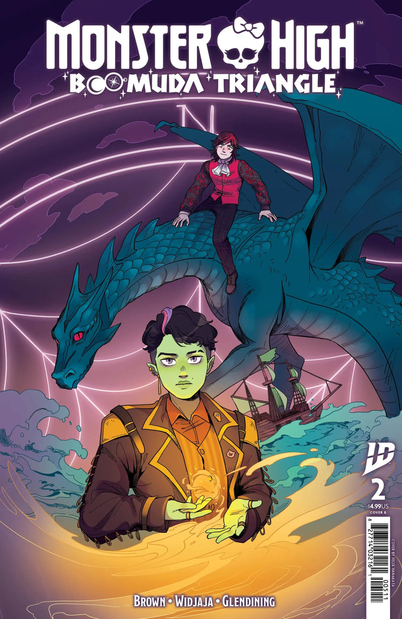 Monster High: Boomuda Triangle #2 Variant B (Hanakata Connecting Variant) - Collectibles