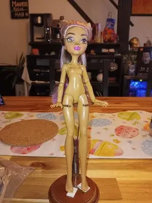 Monster High Skull Shores Clawdeen Wolf Doll With Outfit Stand Not Included