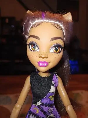 Monster High Skull Shores Clawdeen Wolf Doll With Outfit Stand Not Included
