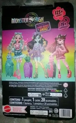 Monster High Skulltimate Secrets Draculaura Doll Gore-geous Oasis W/ Suitcase - Action Figure & Toy