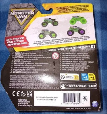 Monster Jam Truck GRAVE DIGGER 1:64 Series 01 RARE 2025 New On Card