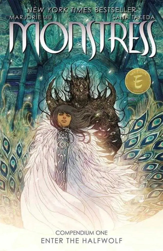 Monstress Compendium featuring Enter the Halfwolf graphic novel for mature readers