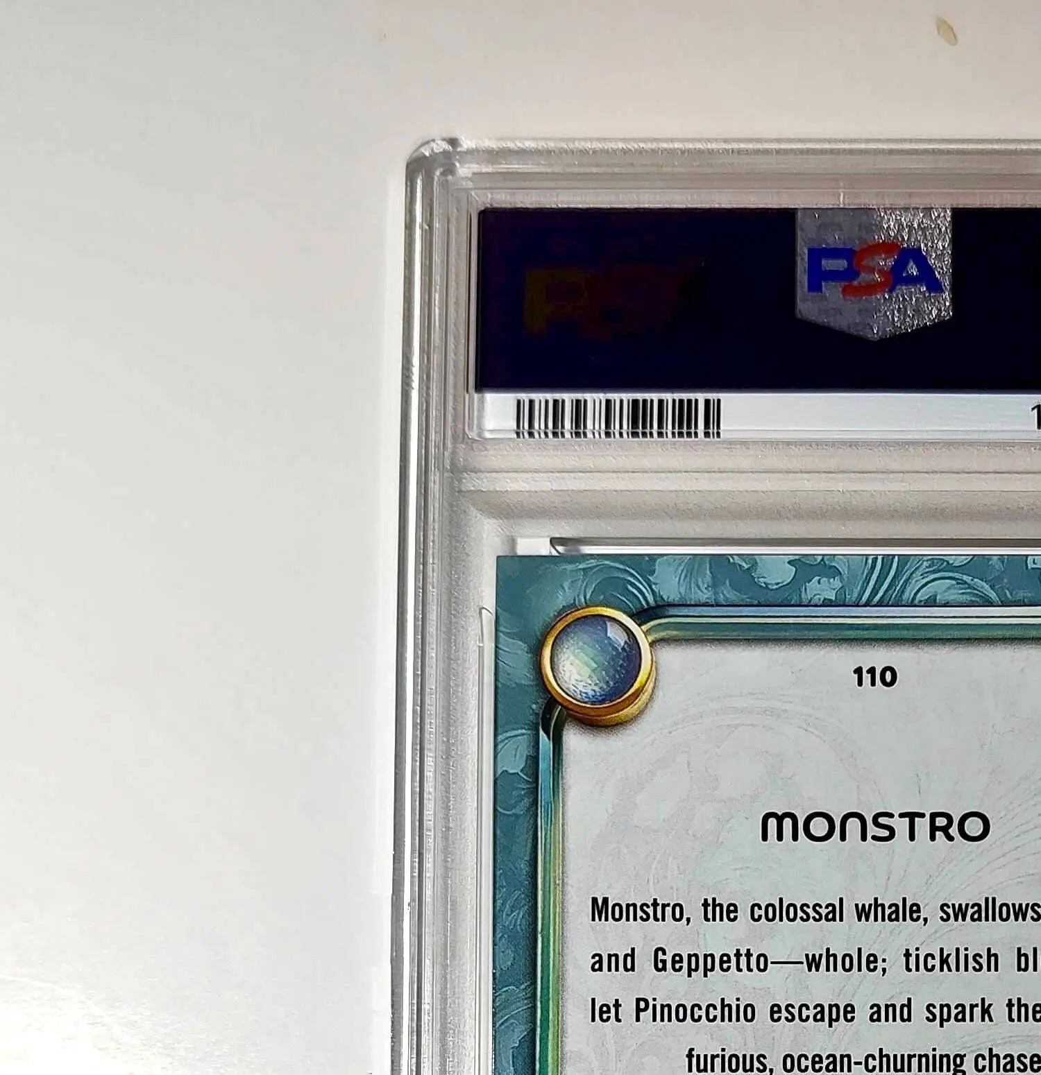 Monstro 2025 Topps Disney Wonder #110 Diamond Card Pinocchio PSA 8 - Non-Sports Card Single