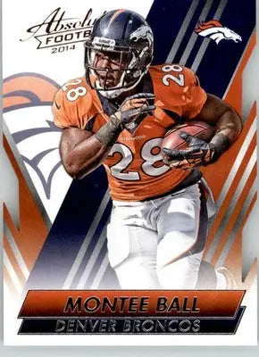 Montee Ball - 2014 Panini Absolute - #40 - Football