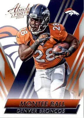 Montee Ball - 2014 Panini Absolute - #40 - Retail Football - Football Card Single