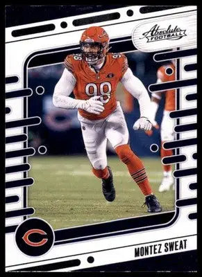 Montez Sweat 2024 Panini Absolute Retail #19 Chicago Bears Football Card NFL