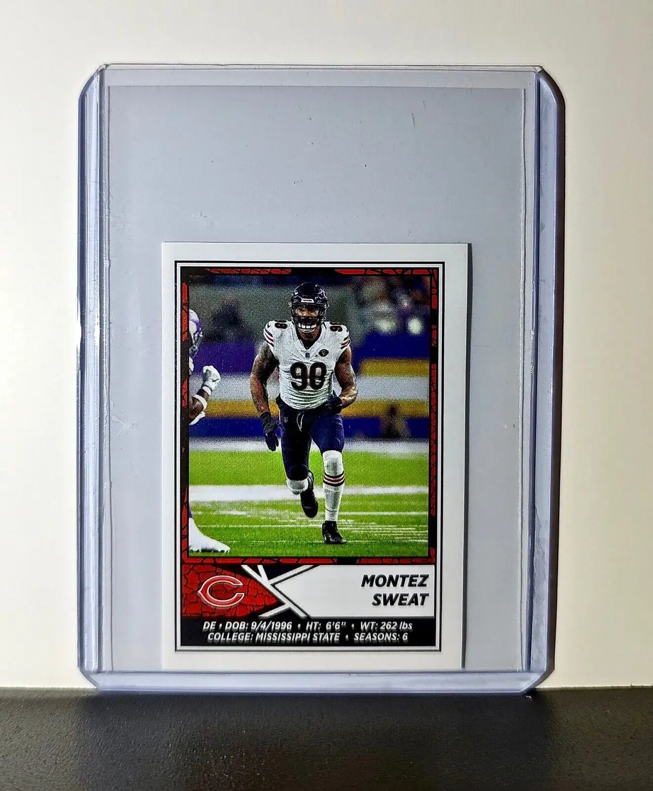 Montez Sweat 2024 Panini NFL Sticker #369 Chicago Bears - Football Card Single