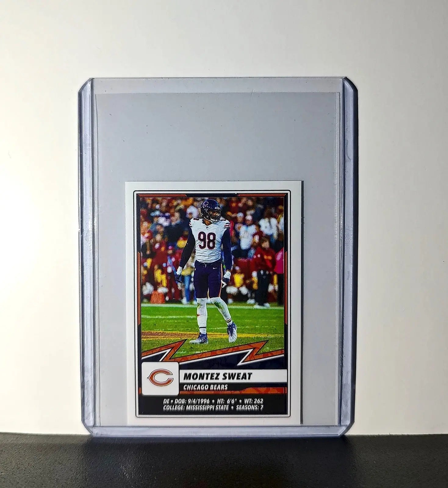Montez Sweat 2025 Panini NFL #367 Sticker Chicago Bears - Football Card Single