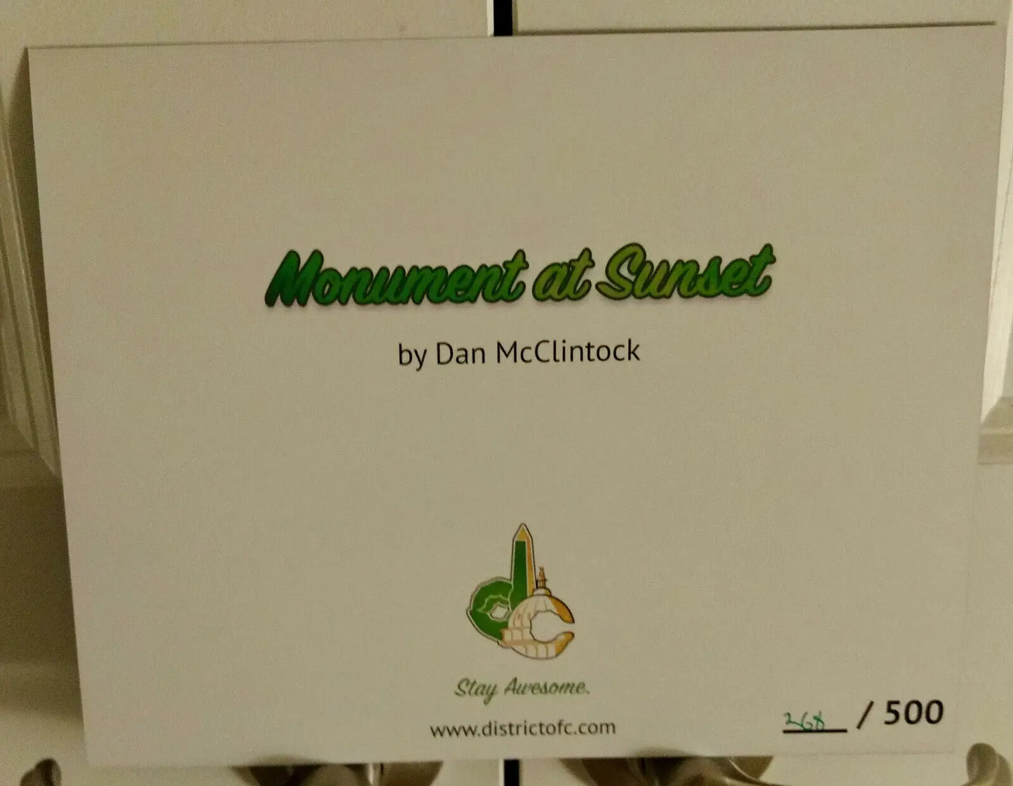 Monument at Sunset by Dan McClintock - Limited Edition Framed Art Print - Other