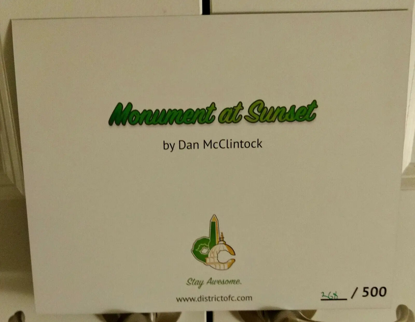 Monument at Sunset by Dan McClintock - Limited Edition Framed Art Print - Other