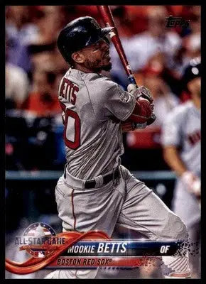 Mookie Betts 2018 Topps Update #US64 Boston Red Sox - Baseball Card Single