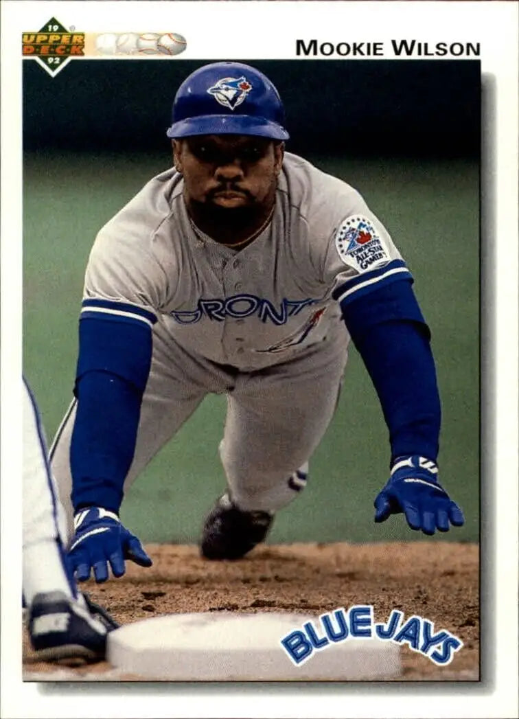 Mookie Wilson 1992 Upper Deck MLB #391 Baseball Card Toronto Blue Jays - Baseball Card Single