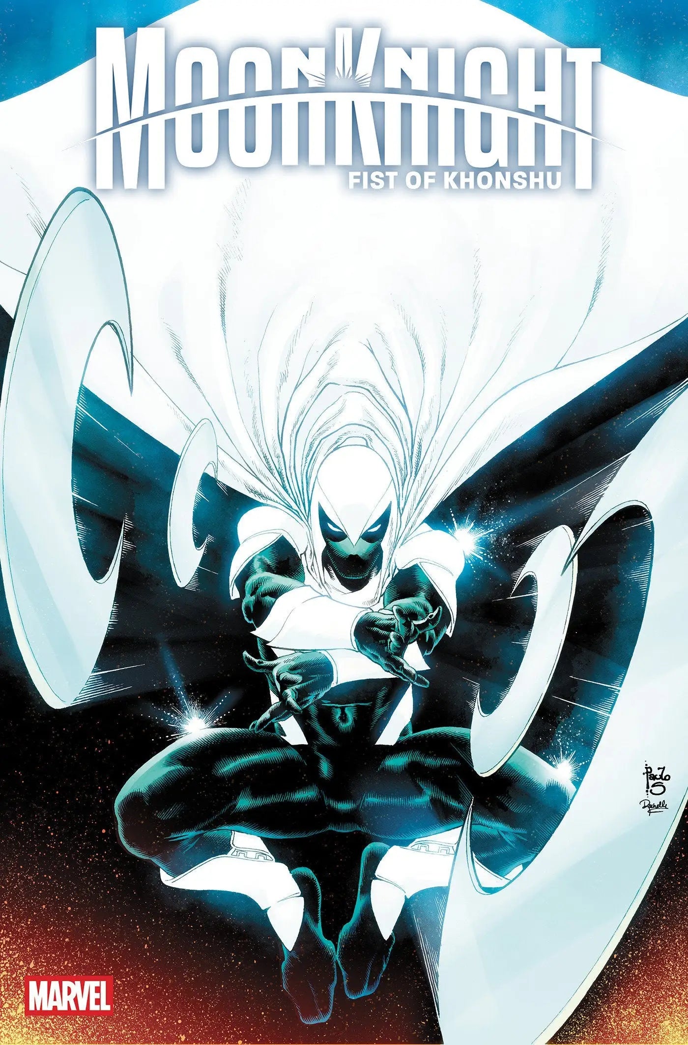 Moon Knight comic book cover Moon Knight Fist of Khonshu Paulo Siqueira Variant