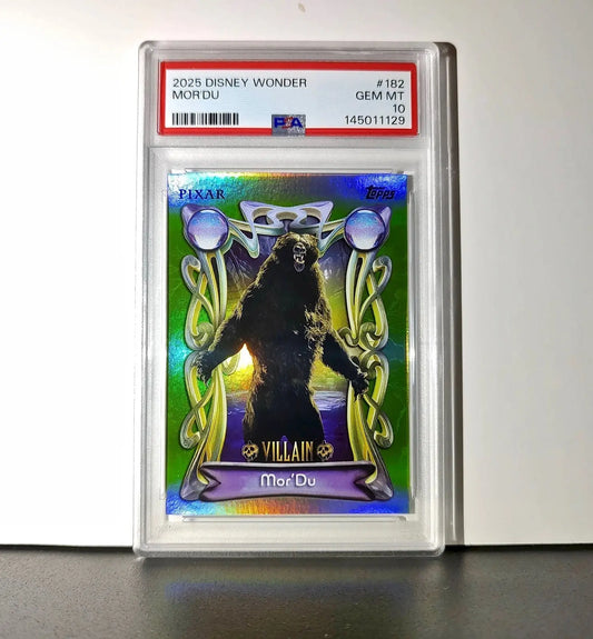 Mor’Du 2025 Topps Disney Wonder #182 Card Brave PSA 10 - Non-Sports Card Single