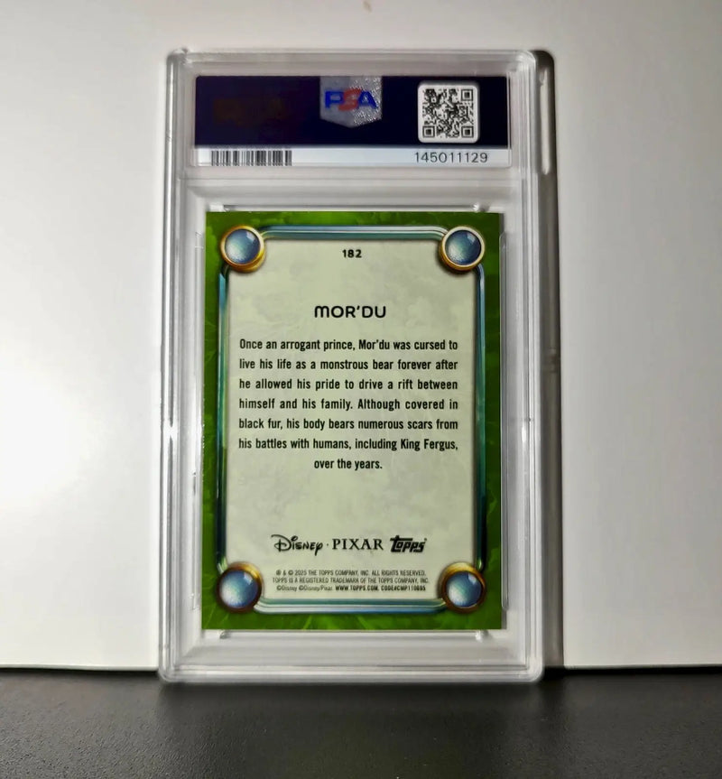 Mor’Du 2025 Topps Disney Wonder #182 Card Brave PSA 10 - Non-Sports Card Single