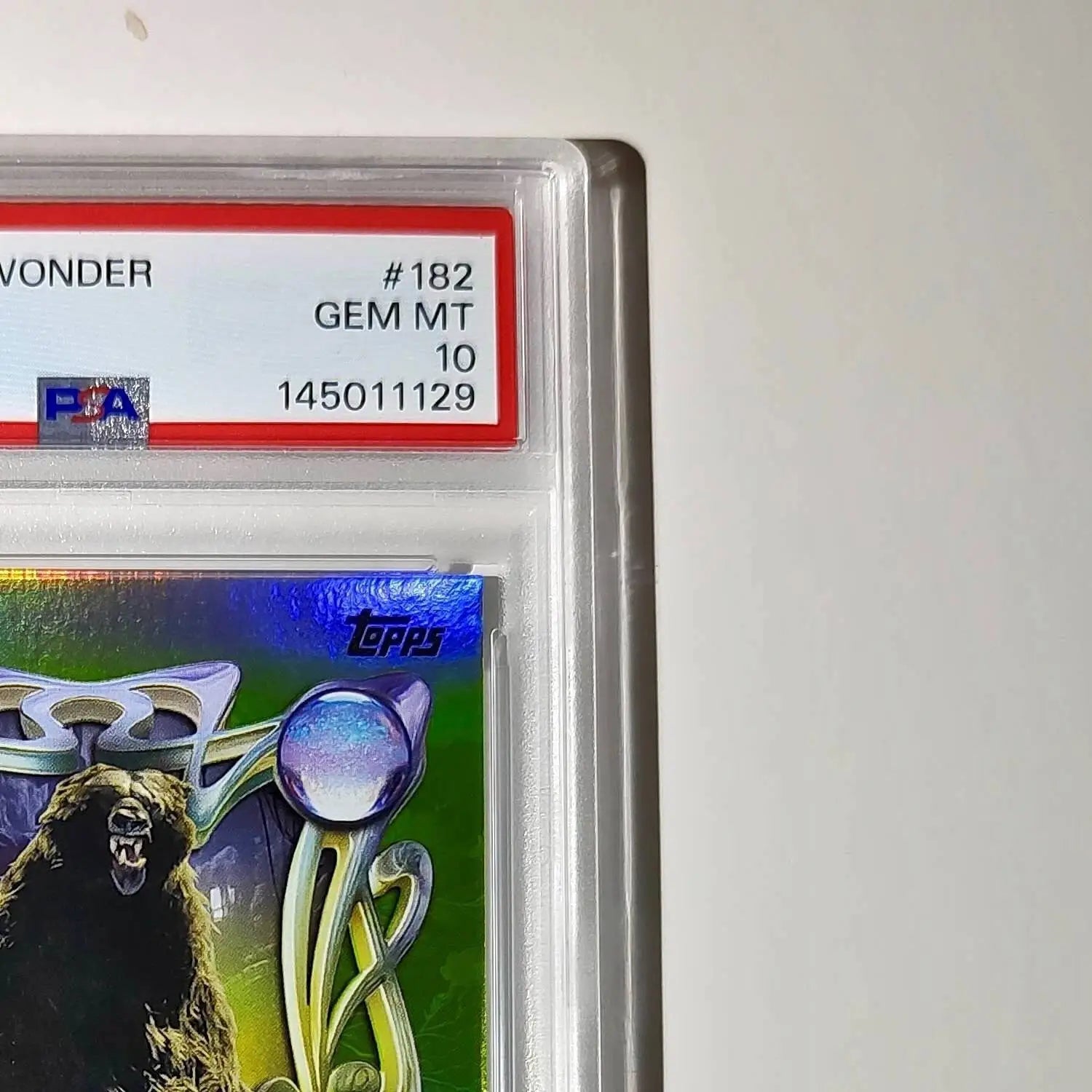 Mor’Du 2025 Topps Disney Wonder #182 Card Brave PSA 10 - Non-Sports Card Single