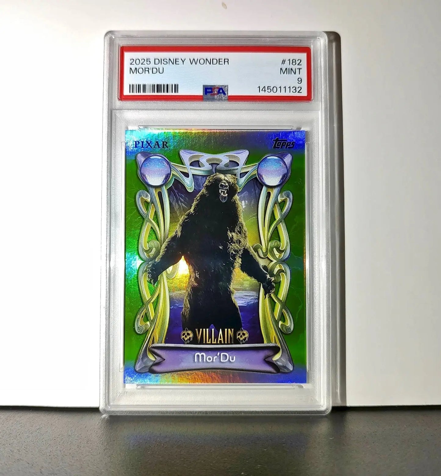 Mor’Du 2025 Topps Disney Wonder #182 Card Brave PSA 9 - Non-Sports Card Single