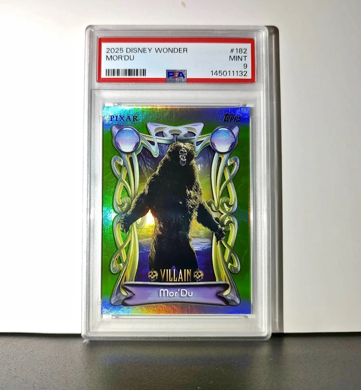 Mor’Du 2025 Topps Disney Wonder #182 Card Brave PSA 9 - Non-Sports Card Single