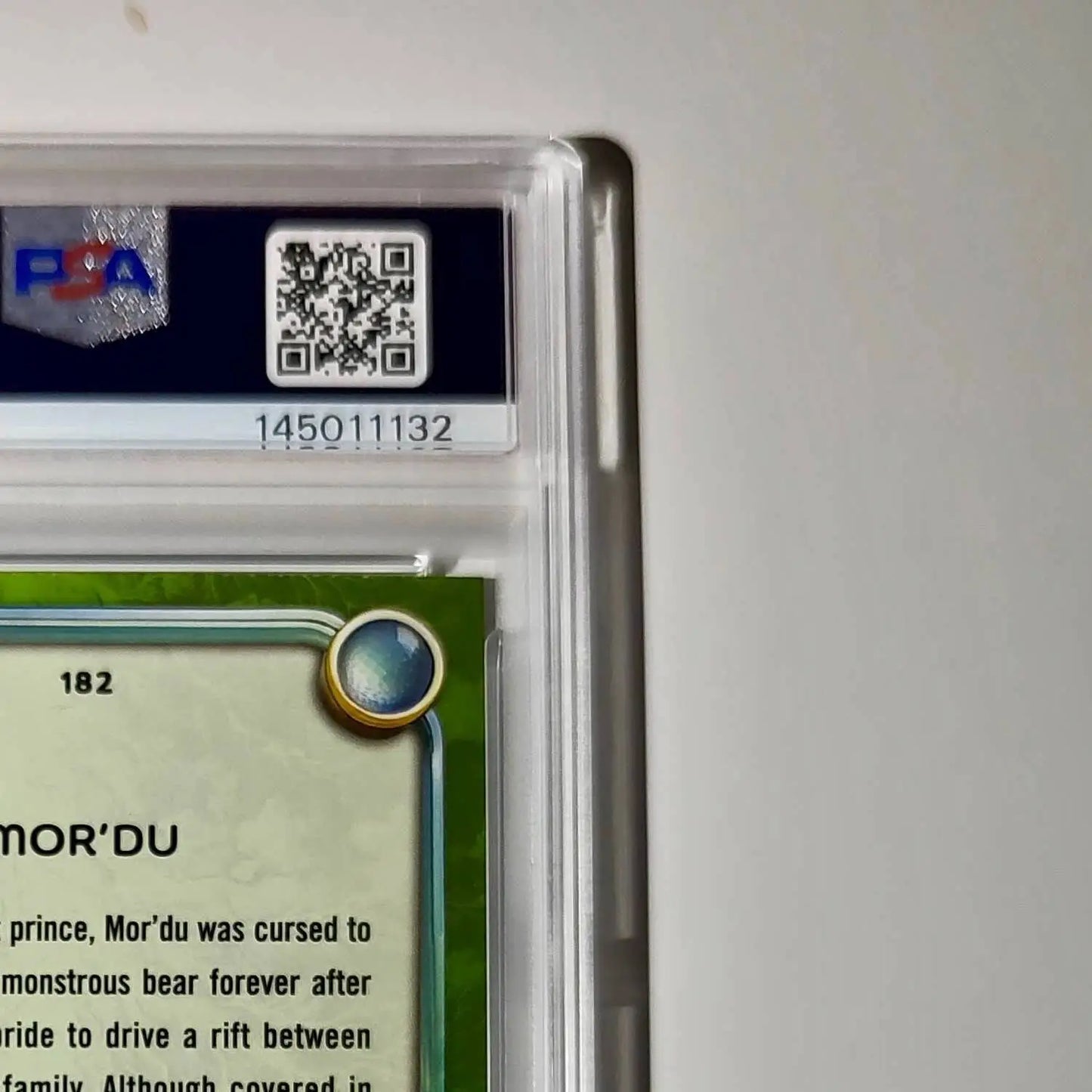 Mor’Du 2025 Topps Disney Wonder #182 Card Brave PSA 9 - Non-Sports Card Single