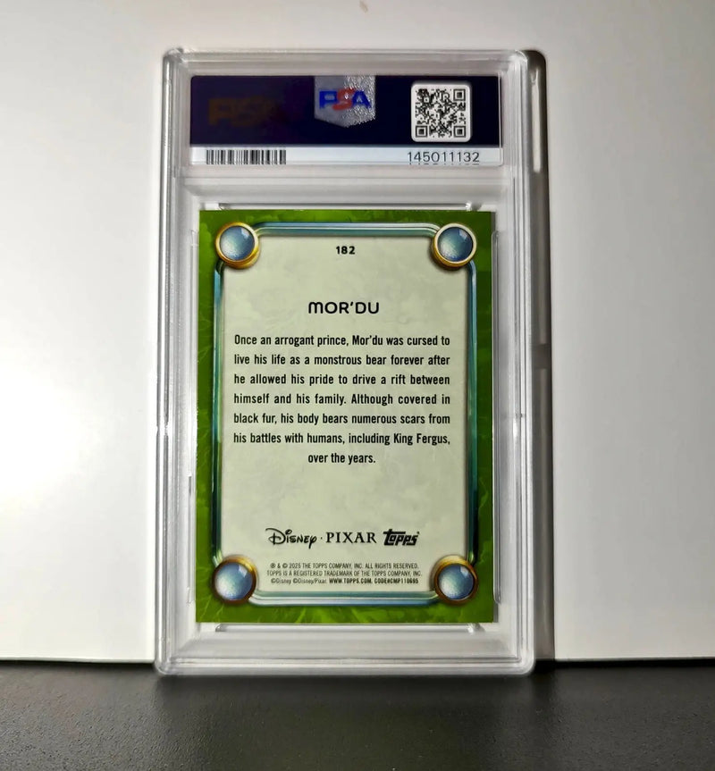Mor’Du 2025 Topps Disney Wonder #182 Card Brave PSA 9 - Non-Sports Card Single