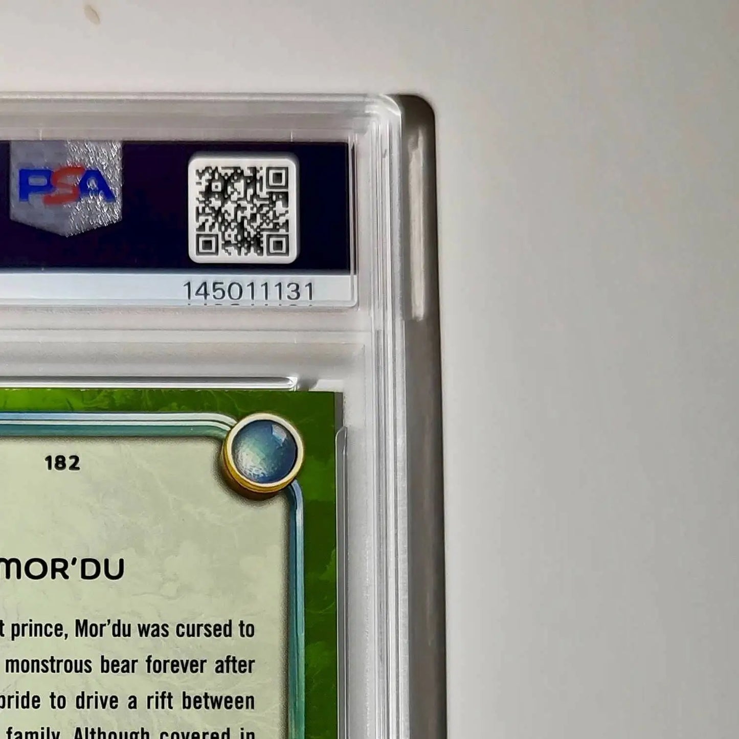Mor’Du 2025 Topps Disney Wonder #182 Card Brave PSA 9 Mint - Non-Sports Card Single