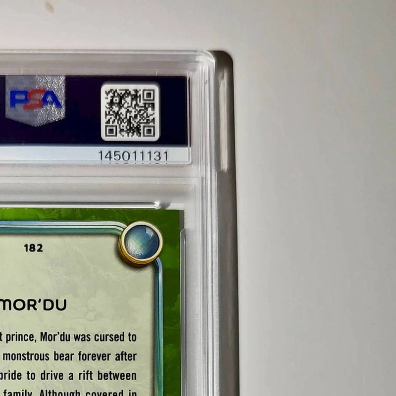 Mor’Du 2025 Topps Disney Wonder #182 Card Brave PSA 9 Mint - Non-Sports Card Single