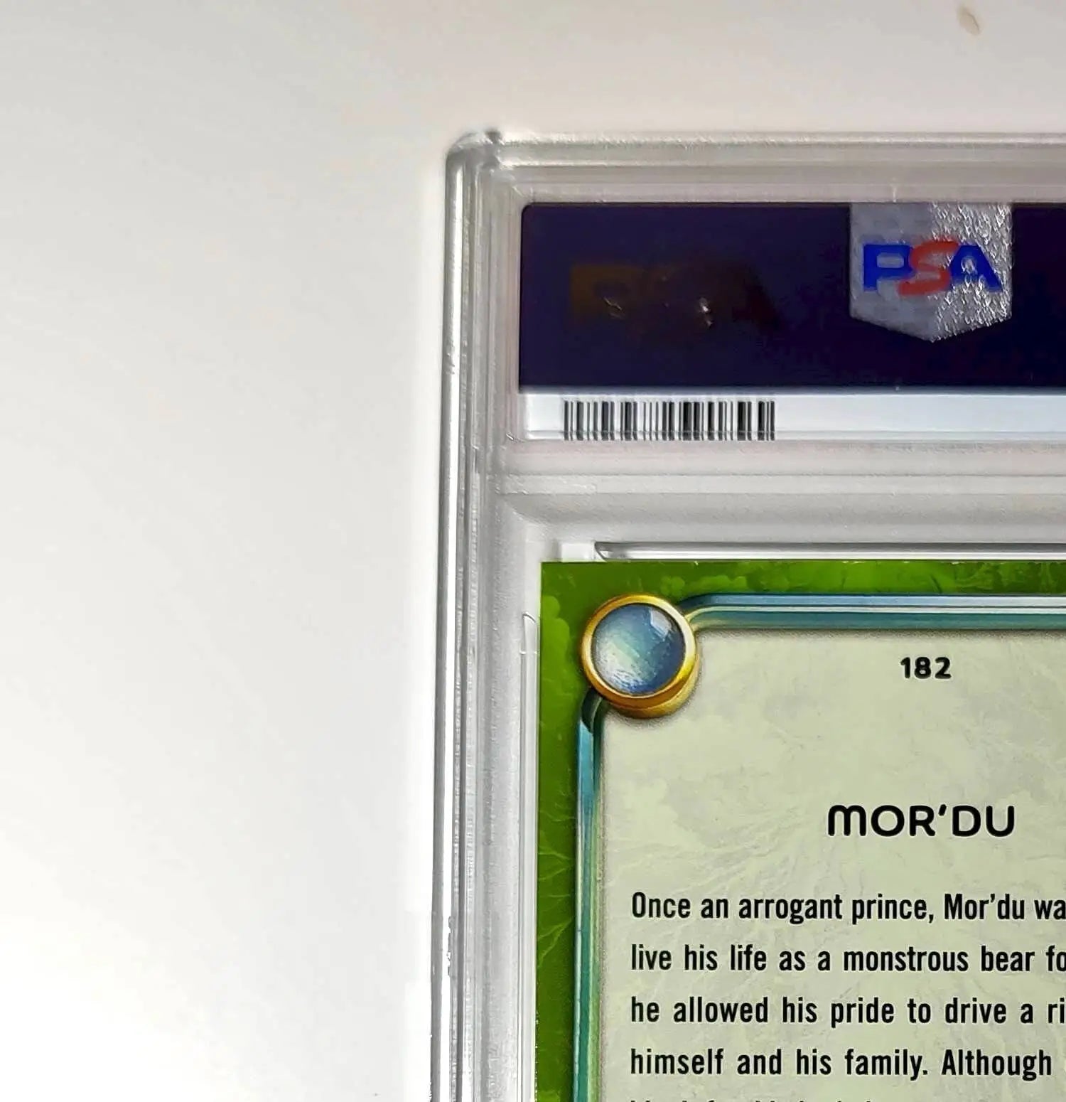 Mor’Du 2025 Topps Disney Wonder #182 Card Brave PSA 9 Mint - Non-Sports Card Single