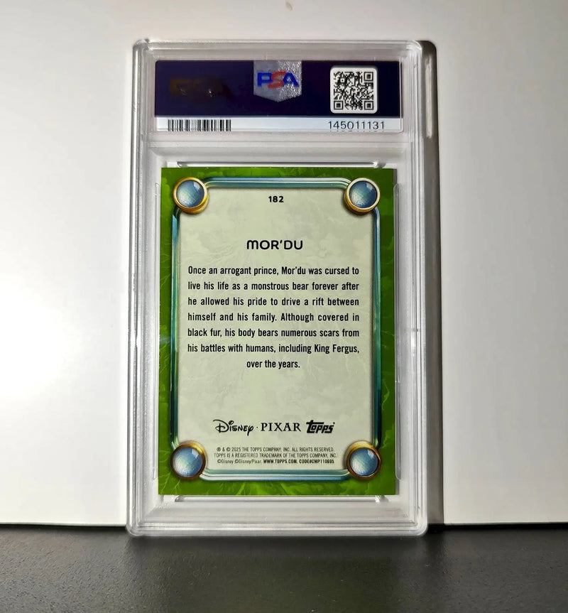 Mor’Du 2025 Topps Disney Wonder #182 Card Brave PSA 9 Mint - Non-Sports Card Single