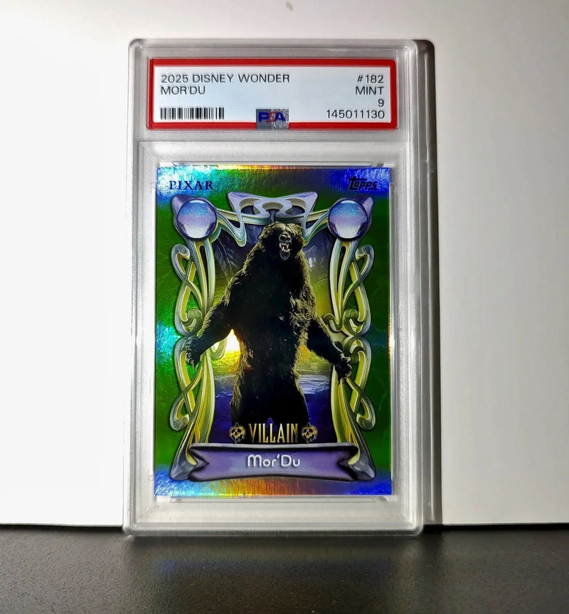 Mor’Du 2025 Topps Disney Wonder #182 Card Brave PSA 9 MT - Non-Sports Card Single