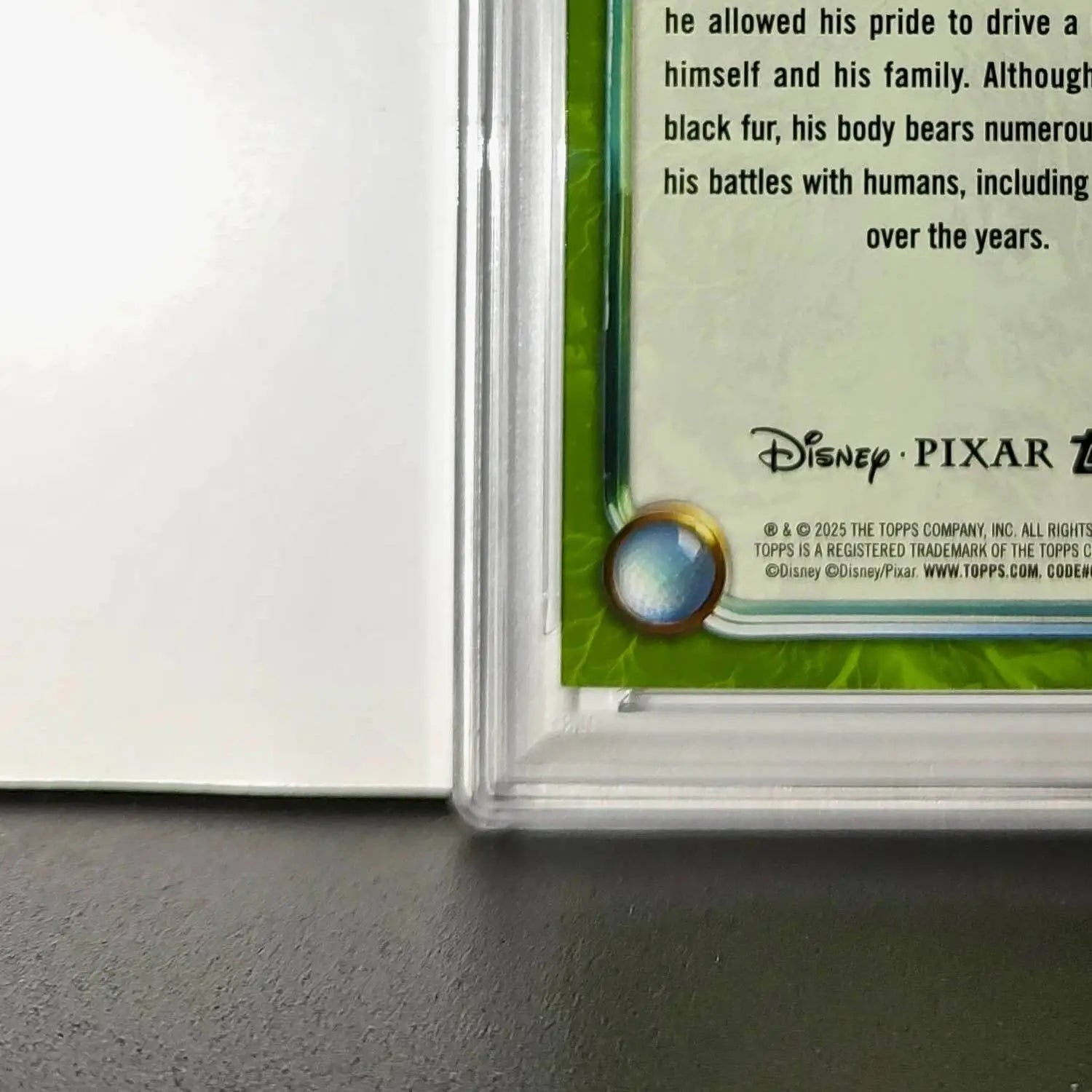 Mor’Du 2025 Topps Disney Wonder #182 Card Brave PSA 9 MT - Non-Sports Card Single