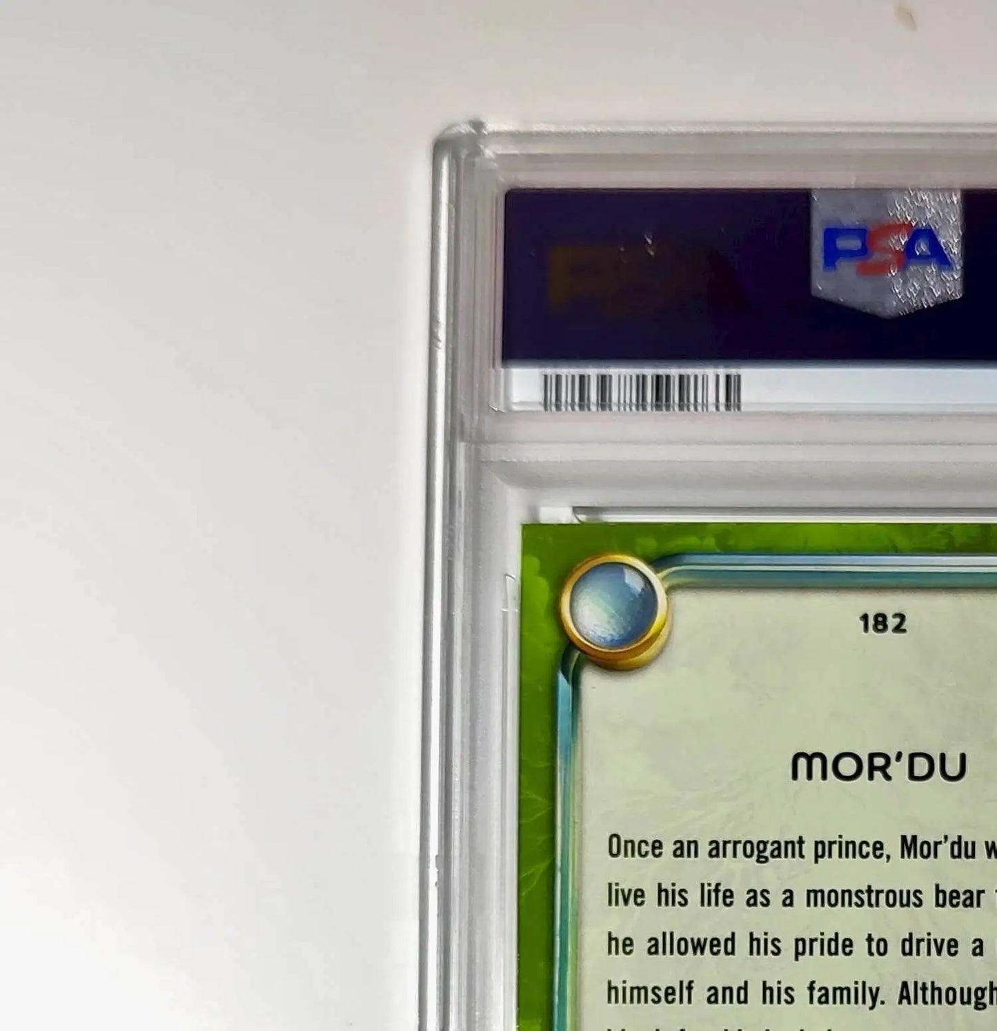 Mor’Du 2025 Topps Disney Wonder #182 Card Brave PSA 9 MT - Non-Sports Card Single