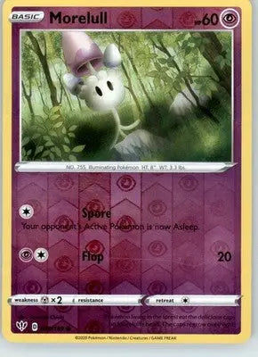 Morelull - SWSH03: Darkness Ablaze - 079/189 - Reverse Holo LP - Pokémon Card Single