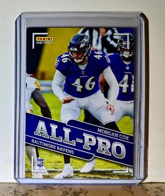 Morgan Cox 2020 Panini All-Pro NFL #29 Rookie Card 1/241 Baltimore Ravens - Football Card Single