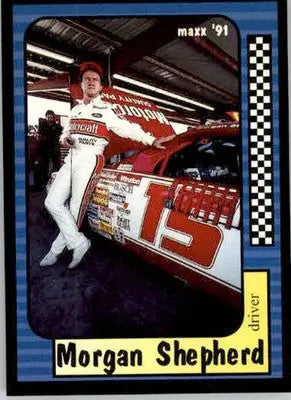 Morgan Shepherd - 1991 Maxx - #15 - Racing - Racing Card Single