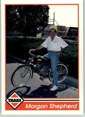 Morgan Shepherd - 1992 Traks - #97 - Racing - Racing Card Single